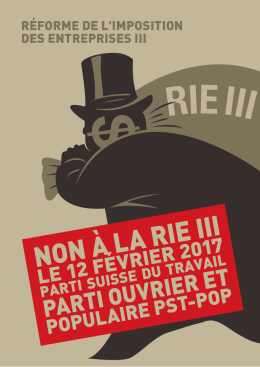 RIE III - POP Vaud