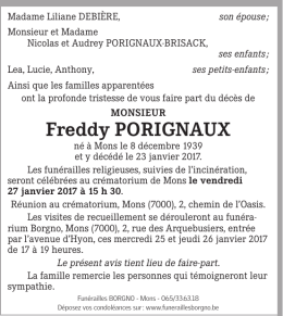 Freddy PoriGnAuX