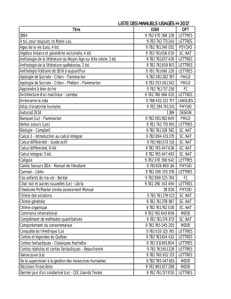 Titre ISBN DPT 1984 9 782 070 368 228 LETTRES À toi, pour