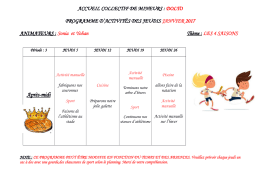 accueil collectif de mineurs - Vallauris Golfe-Juan