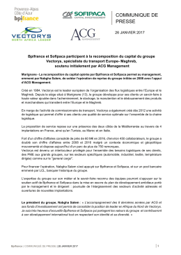 communique de presse