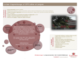 PDF - 574 Ko - UFR Lettres et Langues