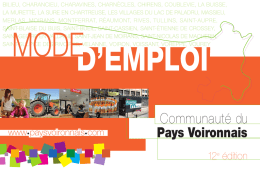 Guide 2017 ( 4.5Mo) - Communaut&eacute; du Pays Voironnais