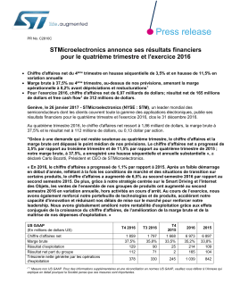 Press release - STMicroelectronics