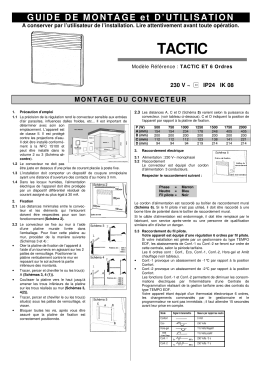 tactic - Radiateur Plus