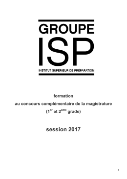 Brochure ENM complémentaire 2017