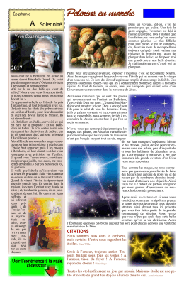 07-&Eacute;piphanie 8 janvier TOA 2017