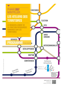 Programme - Renouvellement de la fonction RH 2017