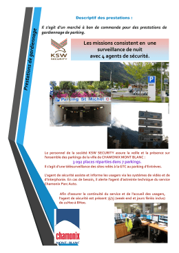 Voir les prestations