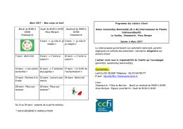 Découvrez les ateliers sur ce secteur en cliquant ici