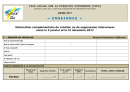 enseignes - Ville de Tournon