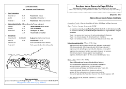 (Peyrehorade) - Paroisse Notre Dame du Pays d`Orthe