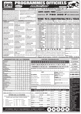 Programme