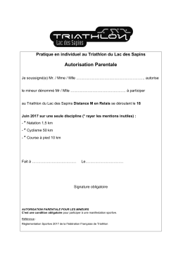 Autorisation Parentale