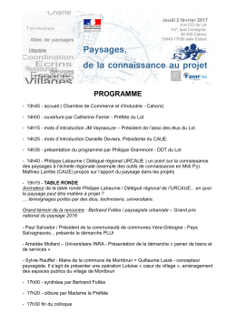 PROGRAMME