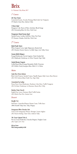 1st Course 2nd Course Mains Dessert