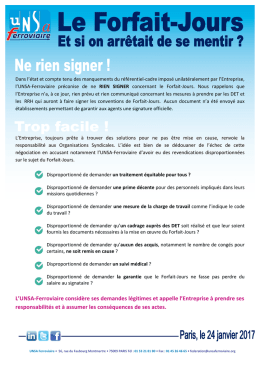 Télécharger Tract - UNSA