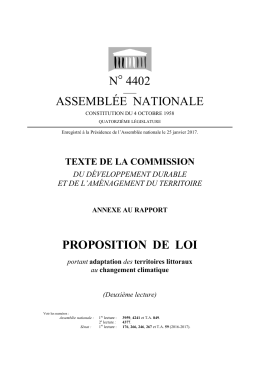 N° 4402 ASSEMBLÉE NATIONALE PROPOSITION DE LOI