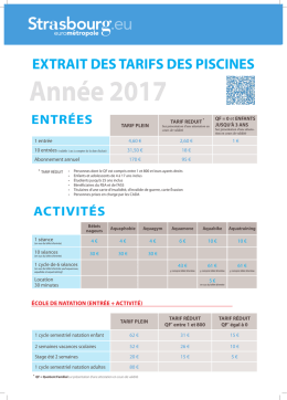 Tarif piscines 2016.indd