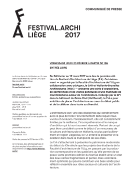 Communiqu&eacute; de presse PDF