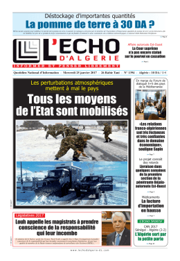022.qxp (Page 1) - L`Echo d`Alg&eacute;rie