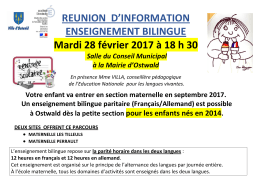 Réunion d`information