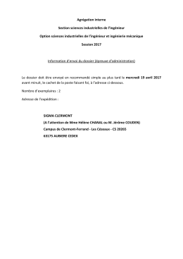 Informations pratiques