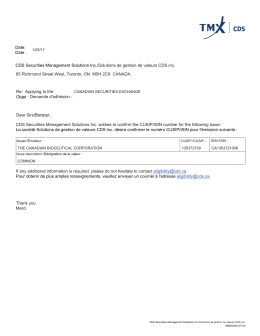 CDSX842 ISIN Issuance Request Summary.ai