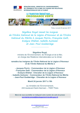 2017.01.23 - Invitation Remise Décorations