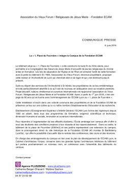 1, Place de Fourvi&egrave;re