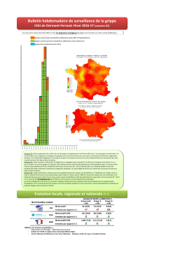 Bulletin Grippe S52 2016-17 - CHU de Clermont