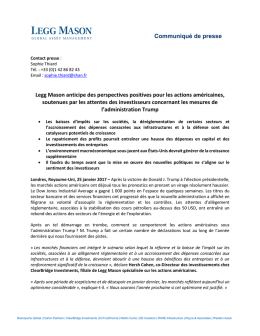 anticipe des perspectives positives