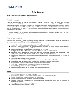 Communications Advisor BC
