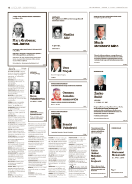 Žarko Bulić Nasihe Alić Muris Mesihović Miso Mara Grebenar, rođ