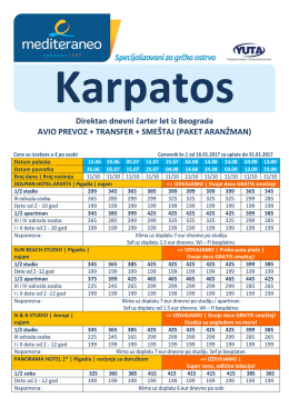 PDF - Turistička agencija Marco Polo