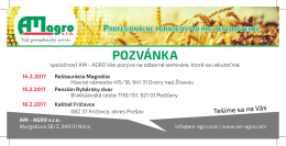 pozvánka - AM