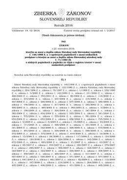 pdf verzii - Slov-Lex