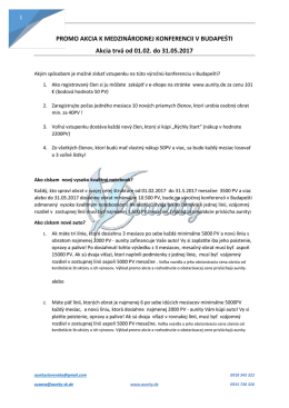 aunity promo konferencia Budape&scaron;ť