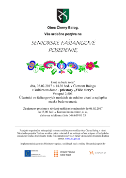 FA&scaron;IANGOV&eacute; POSEDENIE.