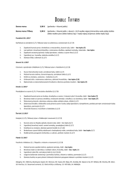 Stiahnite si denn&eacute; menu v pdf!