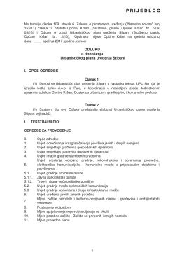 prijedlog - Općina Kr&scaron;an