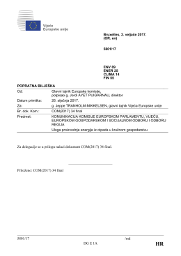 5801/17 /md DG E 1A Za delegacije se u prilogu nalazi dokument