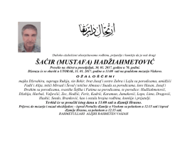 šaćir (mustafa) hadžiahmetović