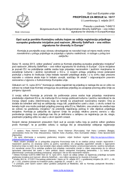 Opći sud je poništio Komisijinu odluku kojom se - curia