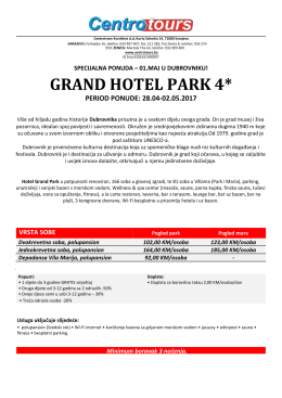 Hotel Grand Park Dubrovnik
