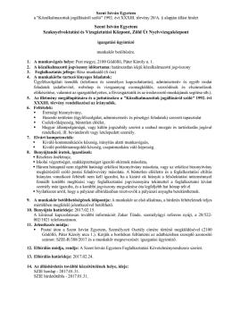 Szent István Egyetem Szaknyelvoktatási és Vizsgáztatási Központ