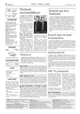 8 volt van.qxd - Reggeli &Uacute;js&aacute;g
