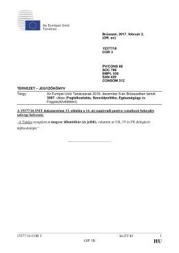 15377/16 COR 3 kn/ZV/kf 1 GIP 1B A 15377/16 INIT dokumentum 13