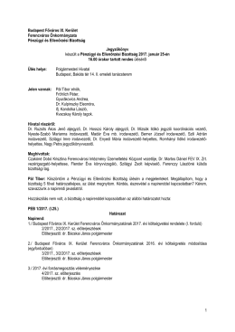 1 Budapest Főv&aacute;ros IX. Ker&uuml;let Ferencv&aacute;ros &Ouml;nkorm&aacute;nyzata