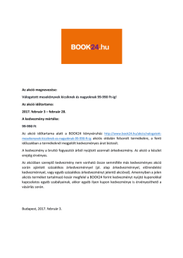 Az akci&oacute; időtartama